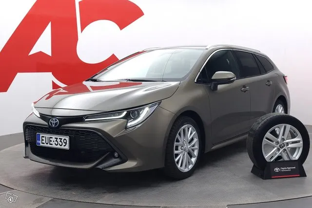 Toyota Corolla Touring Sports 2,0 Hybrid Prestige Edition - / 1.omistaja / Lohko- ja sisäpistoke / Led-ajovalot / Täydellinen merkkiliikkeen huoltokirja / Image 1